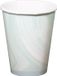 Folat Party Products Folat Bekers Marmer Blauw 250ml - 6 stuks