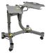 Rack à haltères réglable - Rack autoportant pour haltères - Capacité de charge : 100 kg - Fabriqué en métal avec pied en caoutchouc - Convient aux haltères réglables 552/1090 - Argent