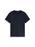 Tom Tailor T-shirt effen kleuren sky captain blue Maat L