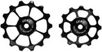 Cema Derailleurwieltjes RVS 12v Zwart