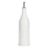 la Porcellana Menage Cilindrische olie fles, wit, 1 liter