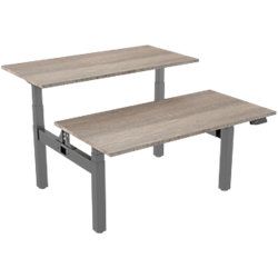 Euroseats Zit-sta bureau Bench Grijs 180 x 80 x 125,05 cm
