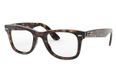 Ray-Ban WAYFARER EASE OPTICS zonnebril Vierkant Schildpad Niet-polariserende lens Propionaat Unisex Volwassen