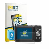 BROTECT - Screenprotector voor IXNAIQY Vlogging Camera for Kids - Folie Beschermfolie transparant 6 Stuks