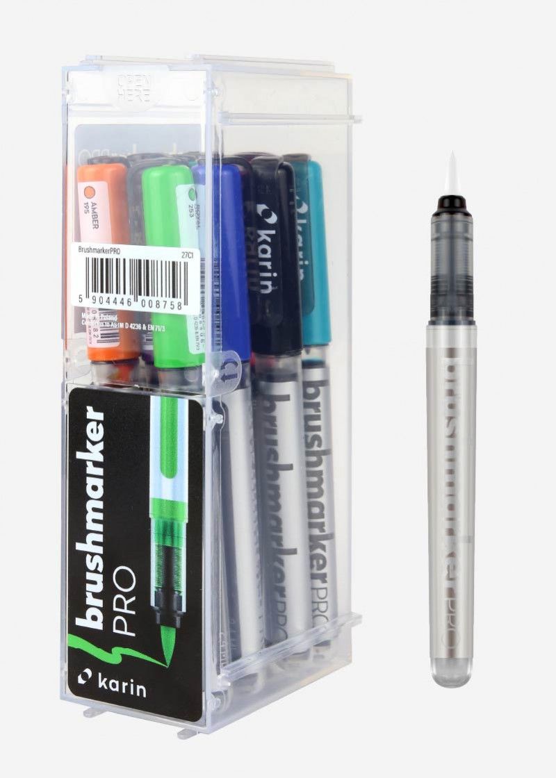 Karin BrushmarkerPRO - 11 stuks - Meerkleurig
