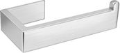 Porte-rouleau de papier toilette autocollant sans marque - Acier inoxydable - Argent brossé