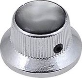 Boston The Music Alliance Elegante Boston KCH-263 belknop met zwarte parelinleg en chroomafwerking