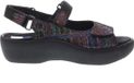 Wolky Jewel Giza Platte Sandalen Zwart Maat 42