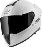 FC-Moto Hawk EVO Solid Integraalhelm Wit Metallic Maat M