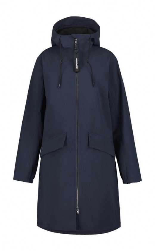 Icepeak Parka Aalem Dames Blauw Polyester
