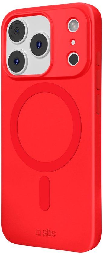 Sbs Instinct MagSafe Hoesje Rood voor Apple iPhone 17 Pro