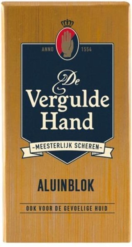 Vergulde Hand Aluinblok