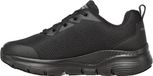 Skechers Arch Fit SR Sneakers Dames Zwart 38.5
