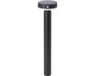 Brilliant Magua - Buiten sokkellamp - Hoogte 50 cm - LED 4W - Solar - 350 lm - 4000K - Sensor - IP44 - Zwart