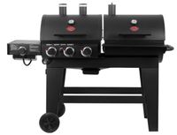 Char-Griller Double Play gas- en houtskoolbarbecue