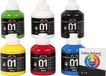 Acolor Acrylverf - Colour School primaire kleuren 01 - glossy 6x500 ml