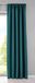 Gardinenbox Newyork 202020610 Ondoorzichtige lussen petrol H x B 225 x 295 cm 1-pack thermo-gordijn verduisteringsgordijn blackout geluidsisolerend Öko-Tex plooiband vouwhouder