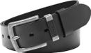 FOSSIL Leren Riem Jay Belt W95 Black Zwart