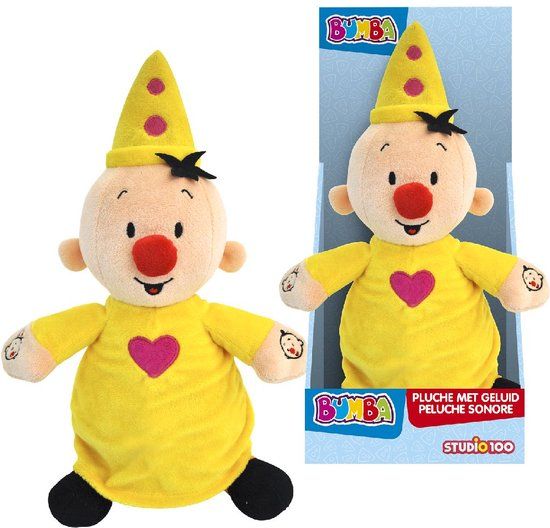 Bumba Interactieve Knuffel - 35 cm - Geel