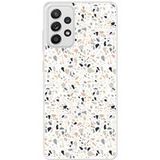 Samsung Galaxy A52 Terrazzo color hoesje met sublimatie bedrukking