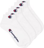 Champion 6 paar Quarter sokken maat 39-42 Unisex sneaker korte sokken wit