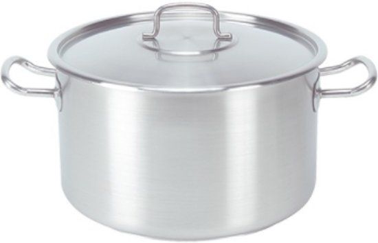 Pujadas Kookpan middel 10.2 ltr roestvrijstaal
