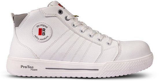 Redbrick Pivot High Sneaker S3S - Wit - Maat 46