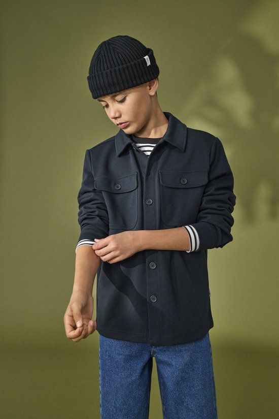ONLY & SONS ONLY&SONS - OSJNEW KODYL OVERSHIRT SWEAT SWT NOOS - Dark Navy - 170/176
