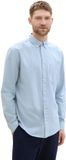 Tom Tailor Overhemd met normale pasvorm en borstzak - Maat S - light blue chambray