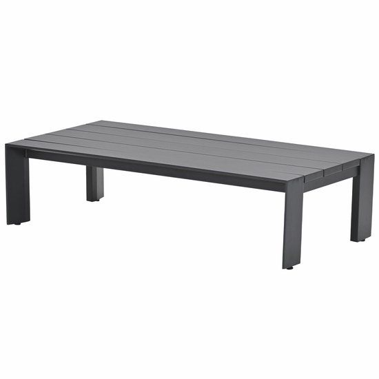Garden Impressions Levanto Salontafel Carbon Black - 140 cm