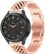 By Qubix Qubix Stalen band - Rosé goud - Geschikt voor Garmin Vivoactive 4 / 4L