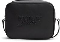 Tommy Hilfiger Crossbodytas Unisex Polyurethaan Zwart