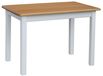 Merkloos Robuuste Eettafel van Massief Dennenhout