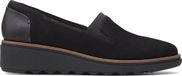 Clarks Sharo Dolly Dames Instappers - Black - Maat 37