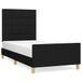 VidaXL Bedframe Zwart Stof 120x190 cm