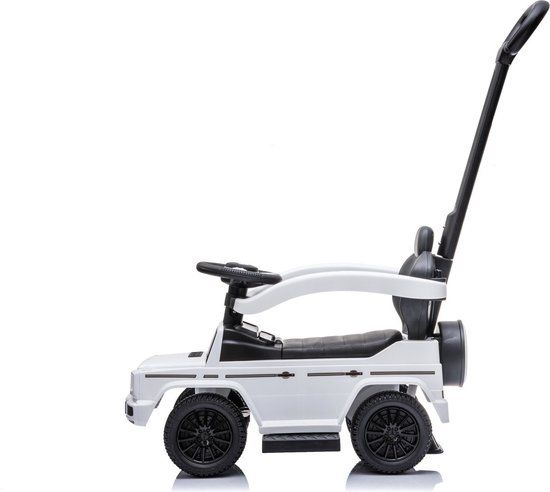 Loopauto Viking Choice Mercedes Benz G350 - Wit - Met Duwstang