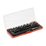 XL Tech 233422 Schroevendraaiergereedschapset, 26-delig, dopdoppen en bits