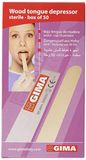 GIMA Wood Tongspatel, steriel, 40 doosjes van 50 stuks
