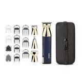 BaByliss Super-X Multi Trimmer, 15-in-1 Oplaadbare Grooming Kit, Navy | Baard en lichaam tondeuse, oor en neus tondeuse, 0,2-16 mm, Japanse stalen messen, waterdicht, digitaal display, MT992U