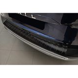 Zwart Avisa Zwart RVS Achterbumperprotector passend voor Nissan X-Trail IV (T33) 2021- 'Ribs'