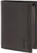 oxmox Leren portemonnee Leather RFID Protect Kombibörse Freedom Cross Embossed Brown donkerbruin