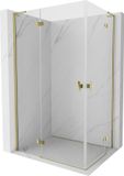 Mexen Mist-H L cabine de douche pivotante gauche 115 x 75 cm, transparent, or