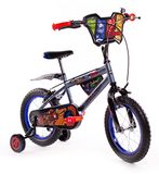 Huffy Jongens Kids Avengers 14 inch fiets met stabilisatoren, grijs
