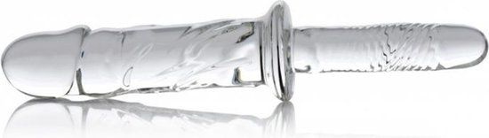 XR Brands Master Series - Brutus Glass Dildo Thruster - 0848518025593