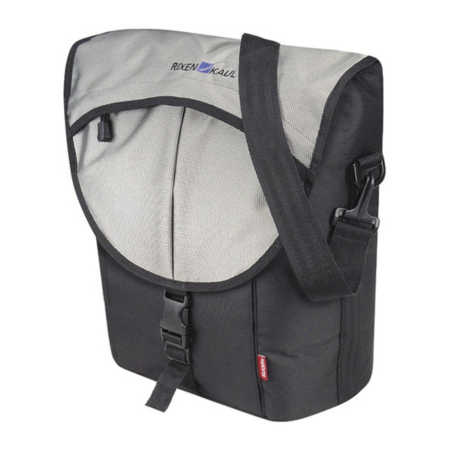 KlickFix Cita Vario Draagbare Fietstas - Zilver/Zwart - 2013