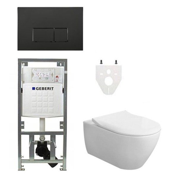 Villeroy & Boch Subway 2.0 DirectFlush toiletset slimseat wit 8718903033491
