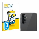 BROTECT Screenprotector 3 Stuks voor Samsung Galaxy A56 5G (ALLEEN Camera Lens) Beschermglas transparant