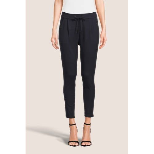 VERO MODA Eva Tapered Fit Broek - Donkerblauw