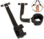 Bad Kitty - Over The Door Restraint Set - Set de bondage pour porte - Poignets de porte pour bondage - Kit de bondage suspendu à la porte - Poignets de porte SM