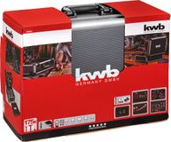 KWB Gereedschapskoffer met trolleyfunctie, 175-delig, gevuld